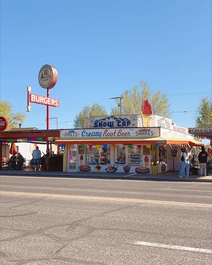 Delgadillo's Snow Cap Drive‑In (Seligman, Arizona)
