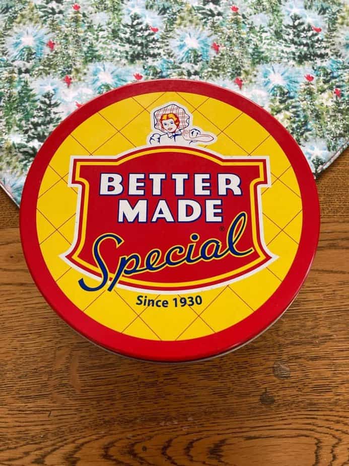 Better Made BBQ Chips With Sanders Hot Fudge