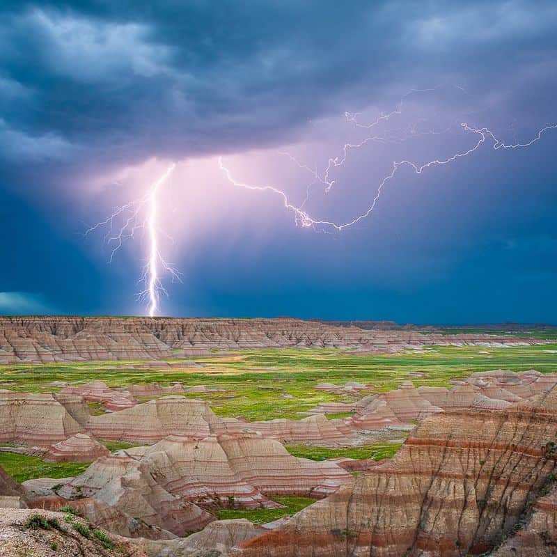 Watch a Thunderstorm Roll Over the Landscape