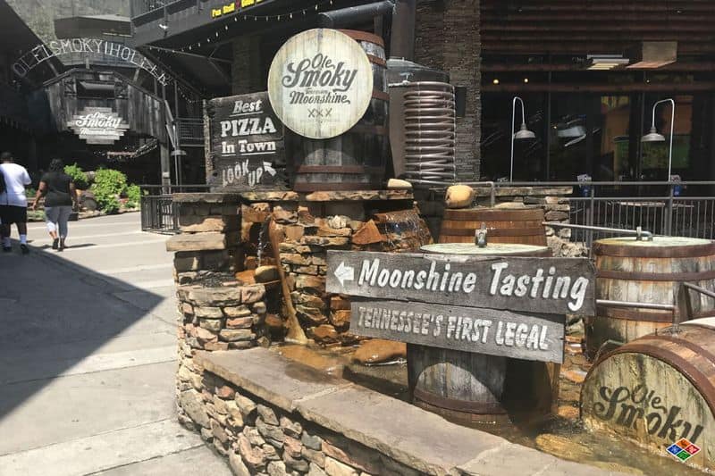 Moonshine Sampling Bars (Overly Touristy Ones)