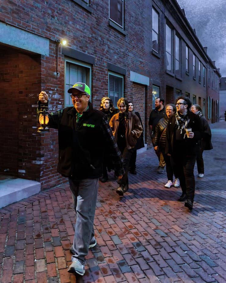 Take a Walking Ghost Tour