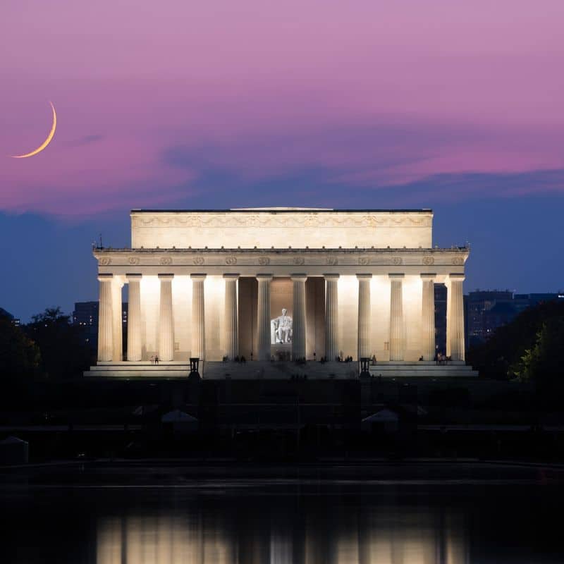 Stand in Awe at the Lincoln Memorial