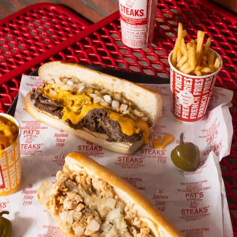 Eat a Cheesesteak Face-Off: Pat's vs. Geno's