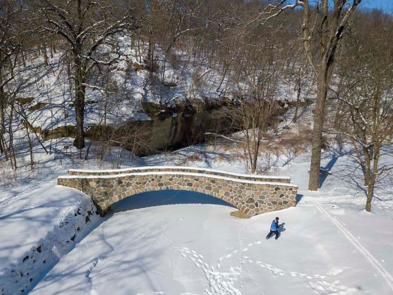 January - Ledges State Park, Madrid