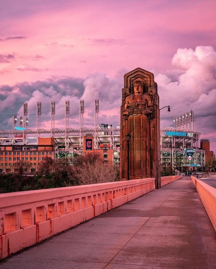 Ride the Guardians of Traffic Bridge at Sunset