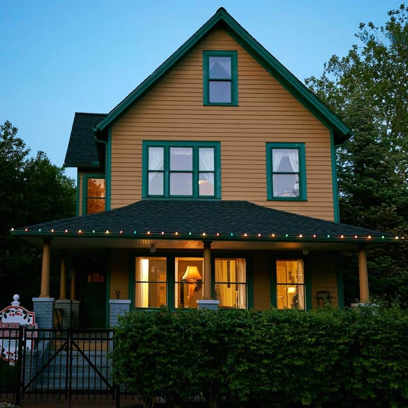 Stop by the House from A Christmas Story