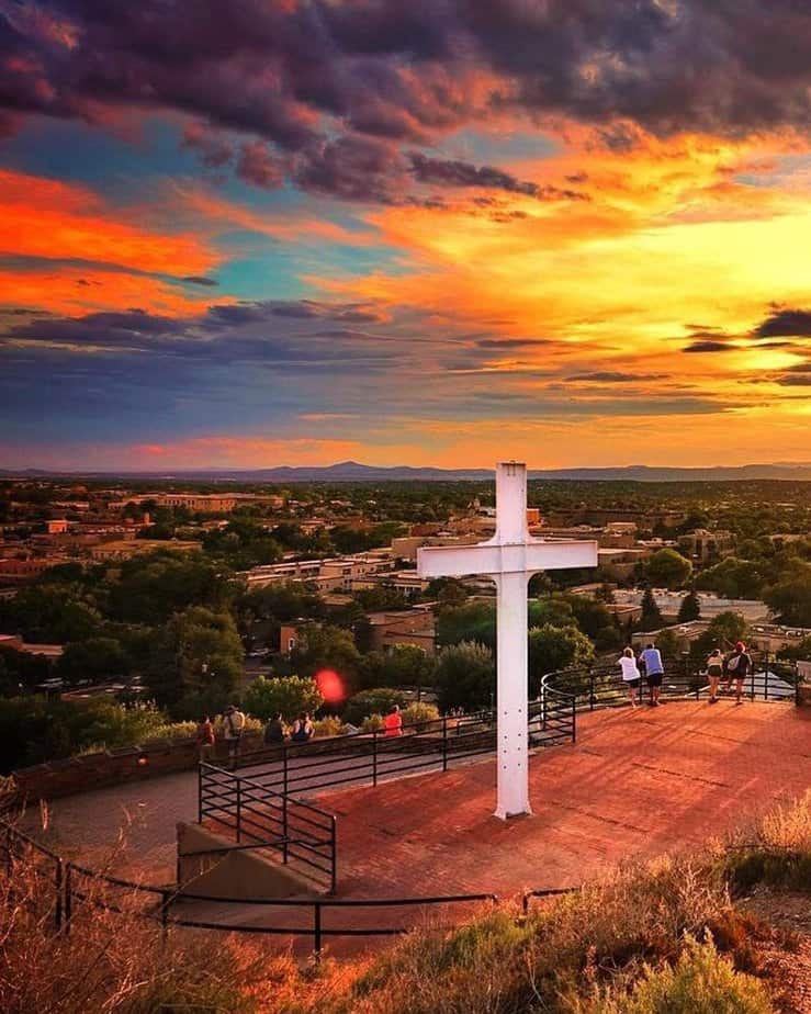 Catch Sunset at Cross of the Martyrs