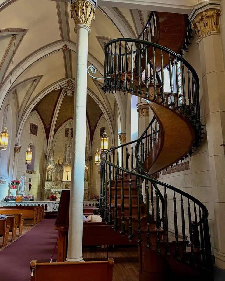 Step Inside the Loretto Chapel and See the Miraculous Staircase