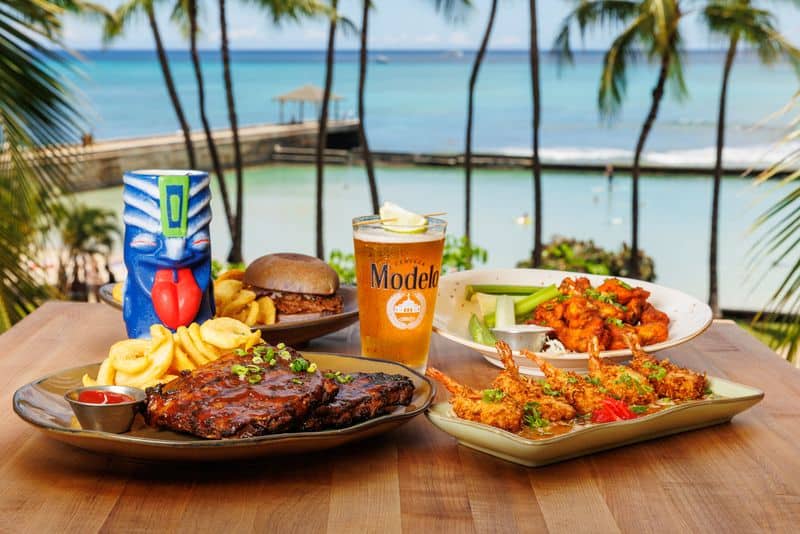 Enjoy Some Ribs at Tiki's Grill & Bar