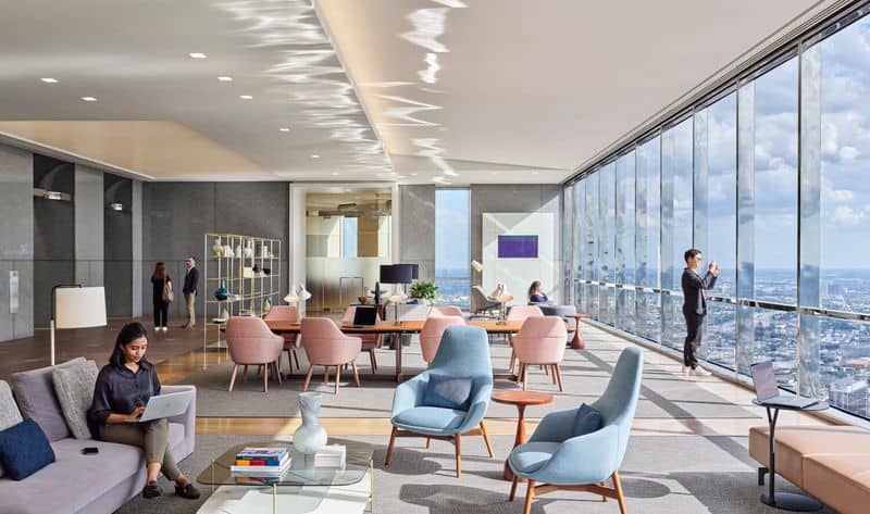 JP Morgan Chase Sky Lobby