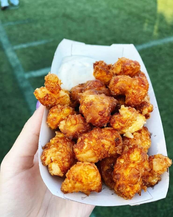 Sample Local Cheese Curds (Yes, They Squeak)