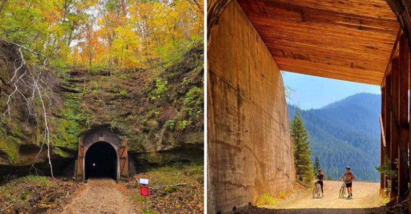 14 Unforgettable Rail Trails Through Northern USA's Best Landscapes
