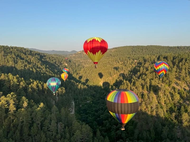 The Stratobowl Historic Hot Air Balloon Launch, Rapid City, South Dakota