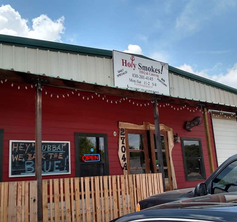 8 Texas Hill Country BBQ Sheds That Put the Big Names to Shame Holy Smokes BBQ, Marble Falls