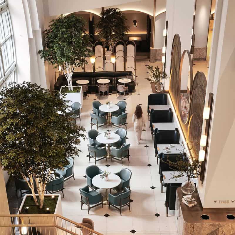 9 Chicago Food Halls and Markets That Are a Feast for the Senses Aster Hall (Magnificent Mile)