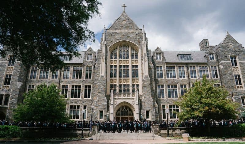 Soak Up the College Town Energy at Georgetown University