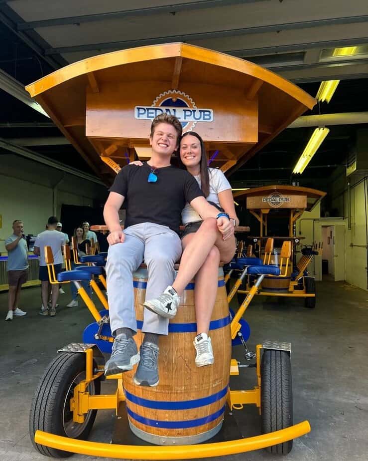 You Can Take a Sunset Cruise or a Pedal Pub