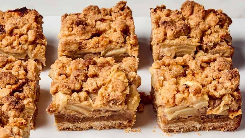 Brown Butter Apple Bars