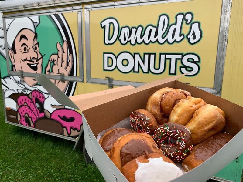 Craving Something Sweet? These 10 Ohio Donut Shops Deliver Big Time Donald's Donuts, Zanesville
