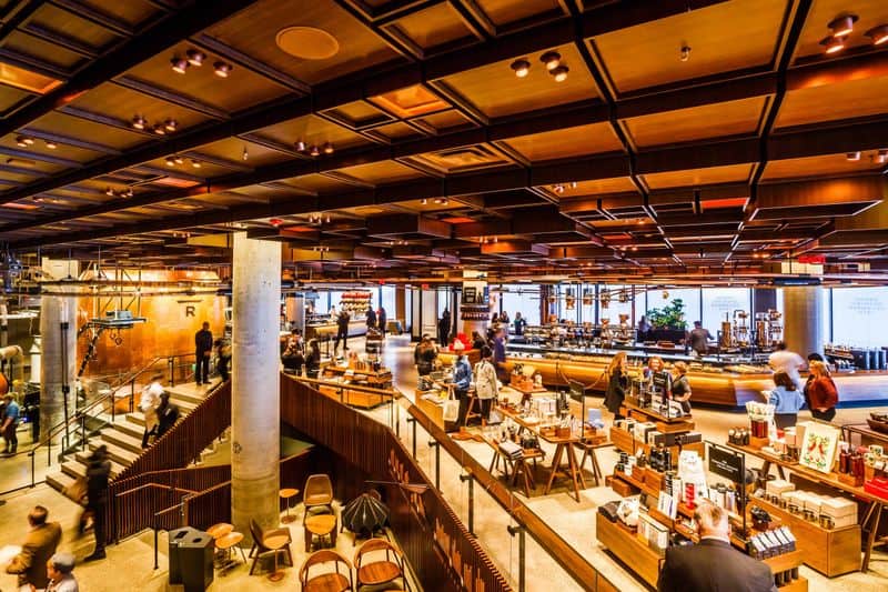 Check Out Starbucks Reserve Roastery in Chelsea