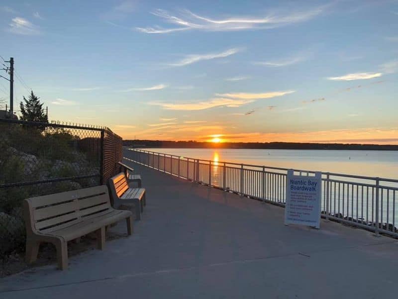 Sun, Sand, and Strolls: 10 Can’t-Miss Connecticut Boardwalks Niantic Bay Boardwalk, Niantic