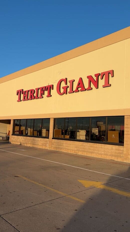 7 Massive Texas Thrift Stores Locals Swear By for Cheap Finds Thrift Giant (Lewisville)