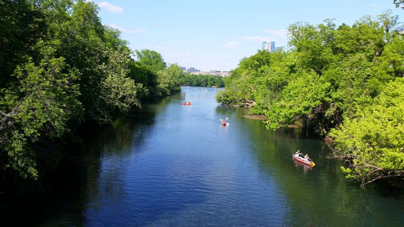 Barton Creek (Austin - when flowing)