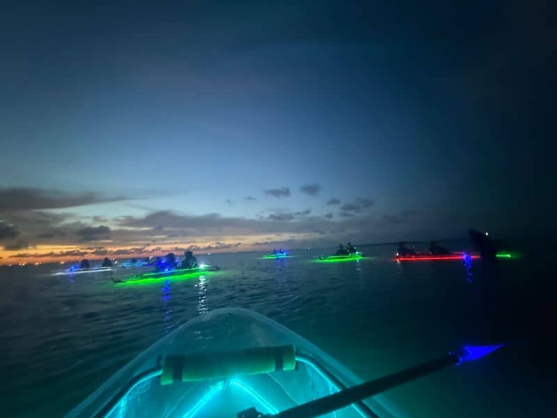 Sunset Island Start and After-Dark Magic