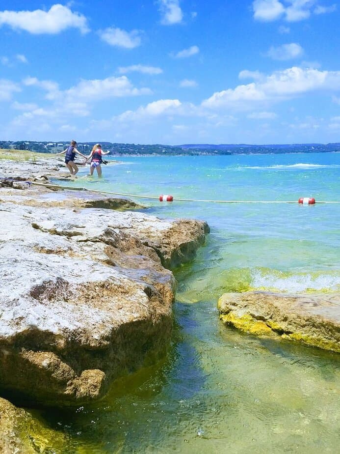 Comal Park’s Sandy Coves