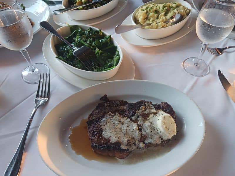 The Steaks: Filet Mignon, Bone In Strip, and Akaushi Moments