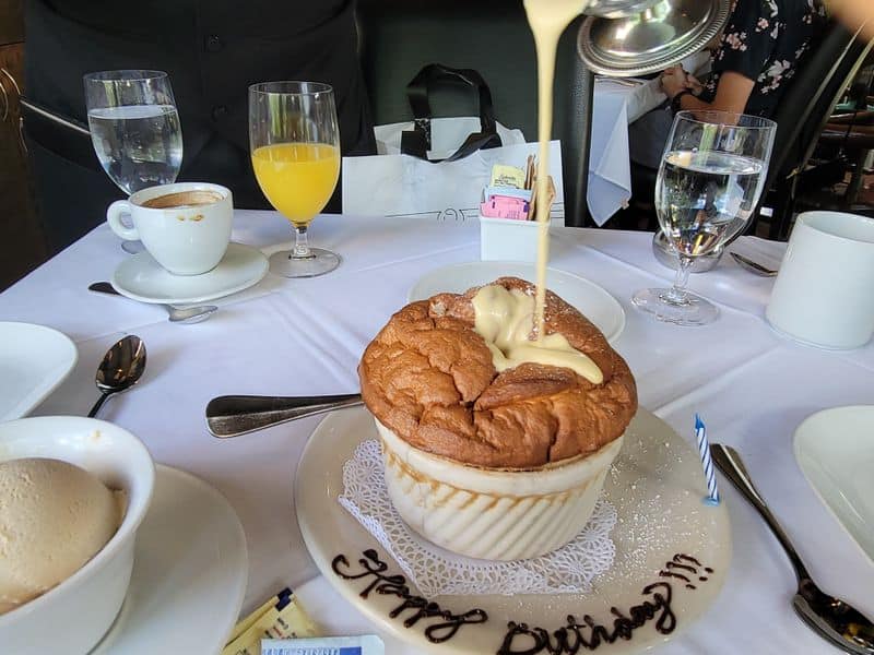 Desserts and Nightcap: Souffle, Bread Pudding, and Sweet Finishes