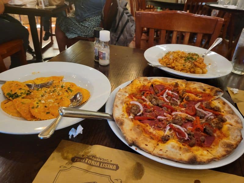 Pizza, Sides, And Salads To Share
