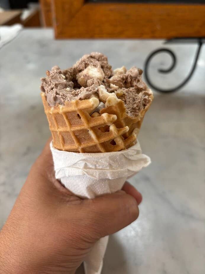 Waffle Cones Baked In-House