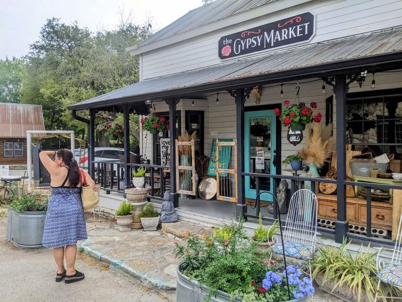 Wimberley Square and Local Boutiques