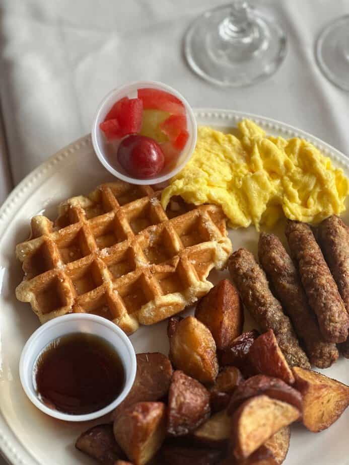 Belgian Waffle With Big Personality