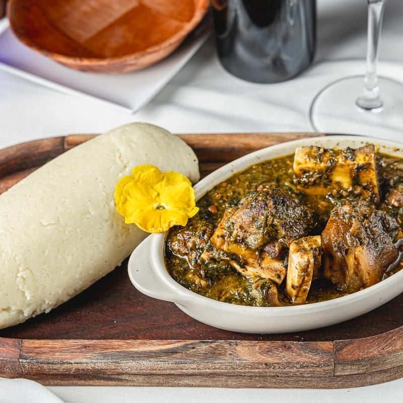 Peri Peri Chicken And Jollof Morning Plate