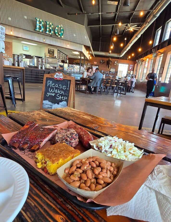 These 7 Texas Barbecue Reservations Take Effort, But They’re So Worth It Evie Mae’s Pit Barbecue (Wolfforth, TX)