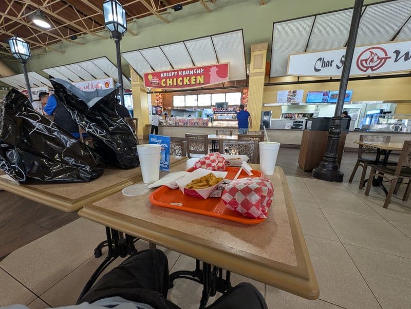 This Giant Texas Outlet Mall Turns $50 Into a Full Shopping Cart Food Court Strategy: Fuel Without Splurge