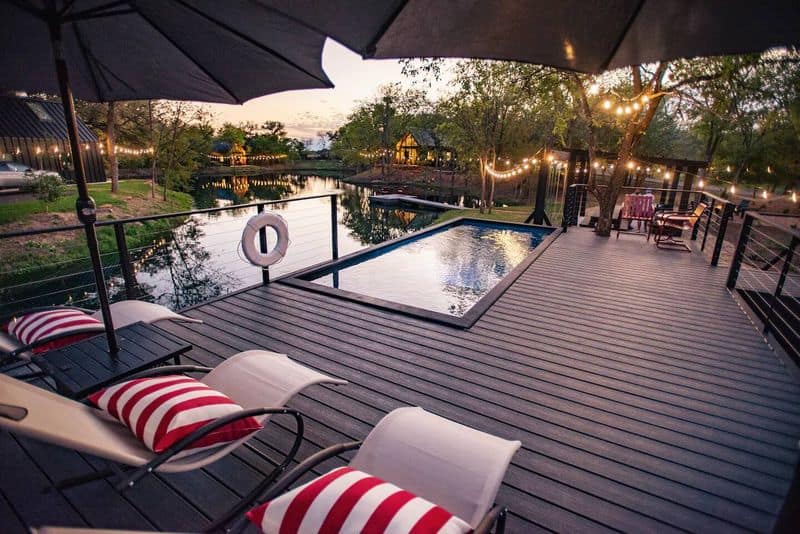 This Lakefront Retreat in Texas Is the Escape You’ve Been Craving Pools, Hot Tub, and Fitness Options