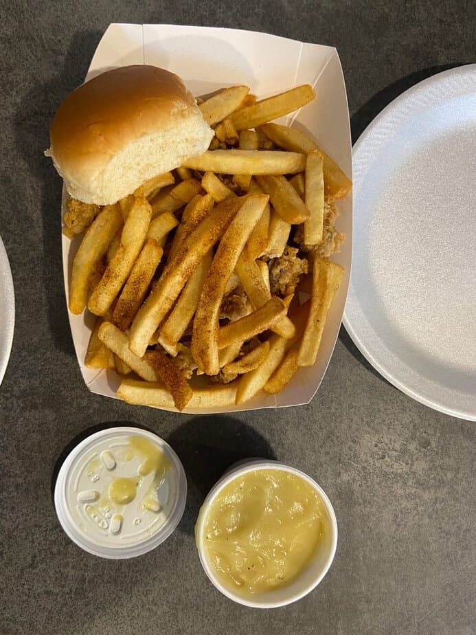 Seasoned Fries And That Famous Dust
