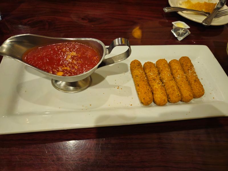 Stuffed Mushrooms and Calamari Starters