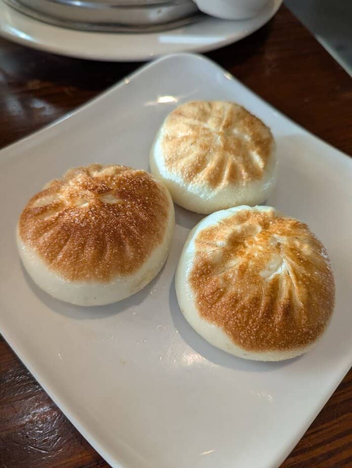 Crispy Bao and Pan Seared Dumplings