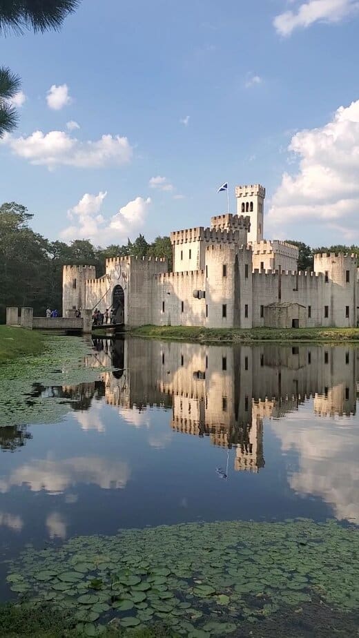 Wait Until You See This Castle Airbnb Hidden in Texas Crossing the Drawbridge and First Impressions
