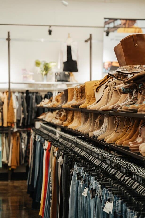 You Can Fill a Whole Shopping Cart at This Huge Texas Thrift Store for $35 Shoes Wall Strategy: Comfort and Brand Names