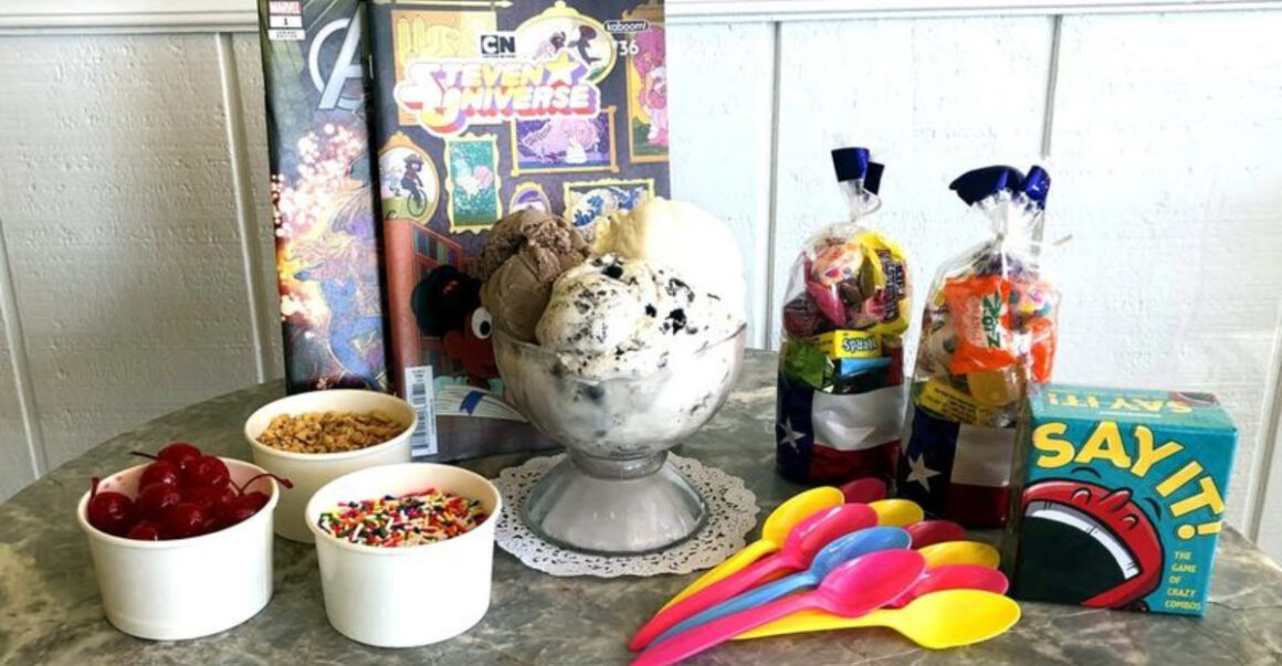 one of texas best ice cream sundaes is hiding in this nostalgic small town scoop shop
