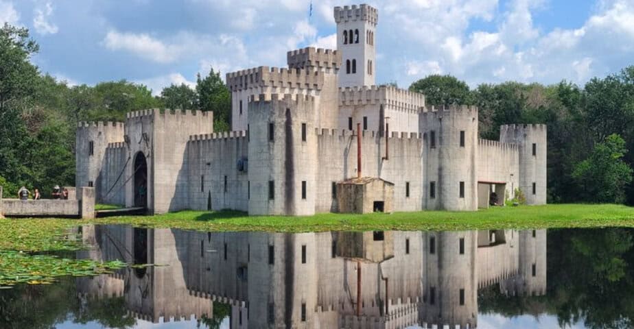 wait until you see this castle airbnb hidden in