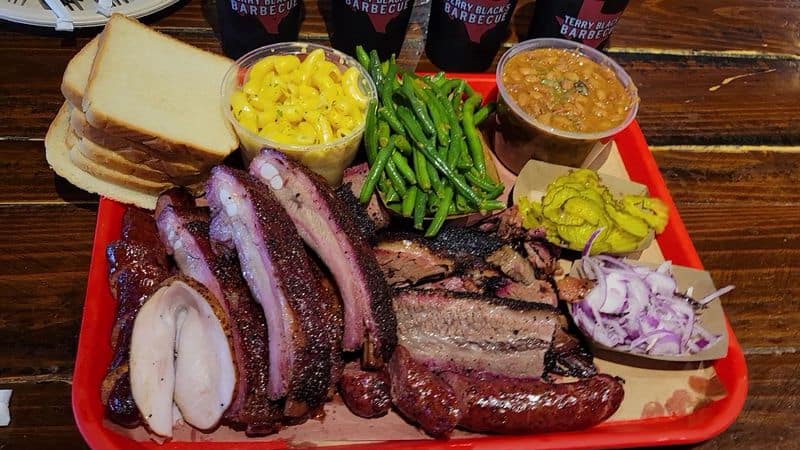 11 Texas BBQ Joints With Legendary Brisket and Tender, Smoky Ribs Terry Black’s Barbecue (Dallas / Austin)