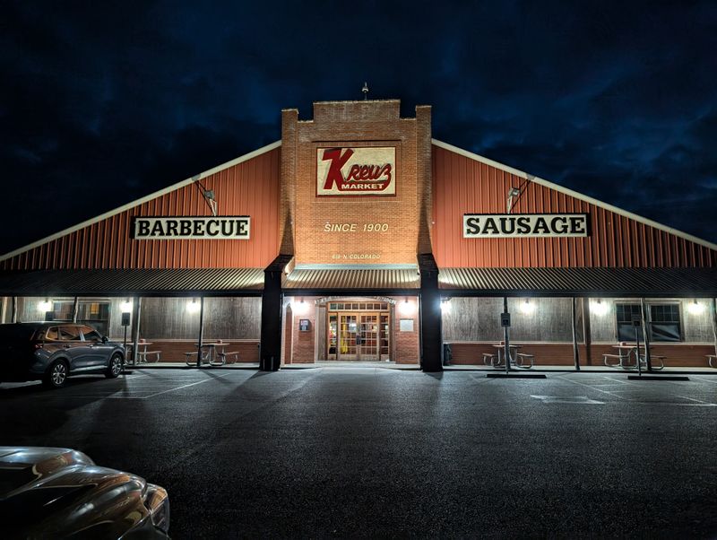 February — Kreuz Market (Lockhart)