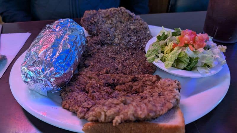 Mary’s Cafe – Chicken-Fried Steak (Strawn)