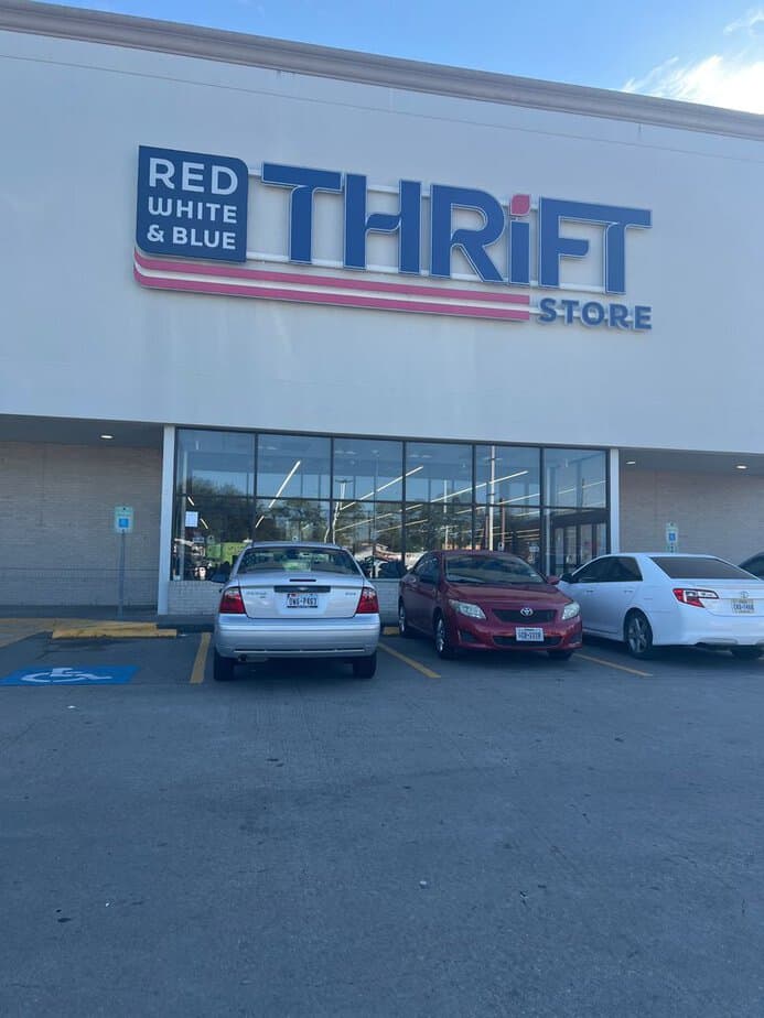 9 Texas Thrift Stores So Huge They Feel Like Treasure Hunts Red White & Blue Thrift Store (Houston)